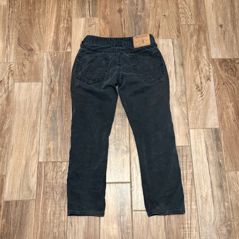 True Religion Mens Slim No Flap Slim Jeans